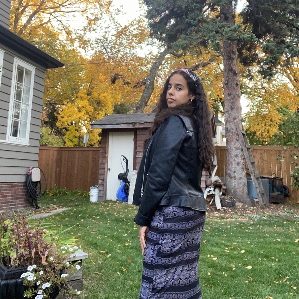 Urban Outfitters - Patterned Maxi Skirt